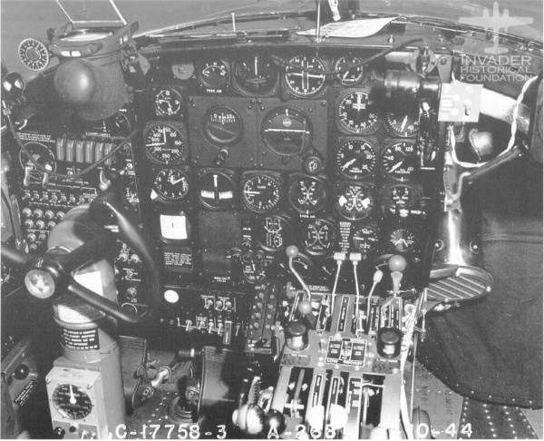 A26 Cockpit for Single Pilot. 1944.jpg