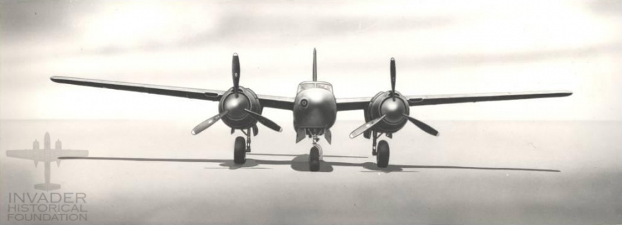 41-19588. XA-26B. Front View. WM.jpg
