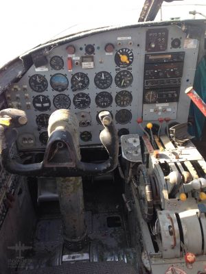A cockpit view of 44-35898, Tanker 2, from Sep 2017.